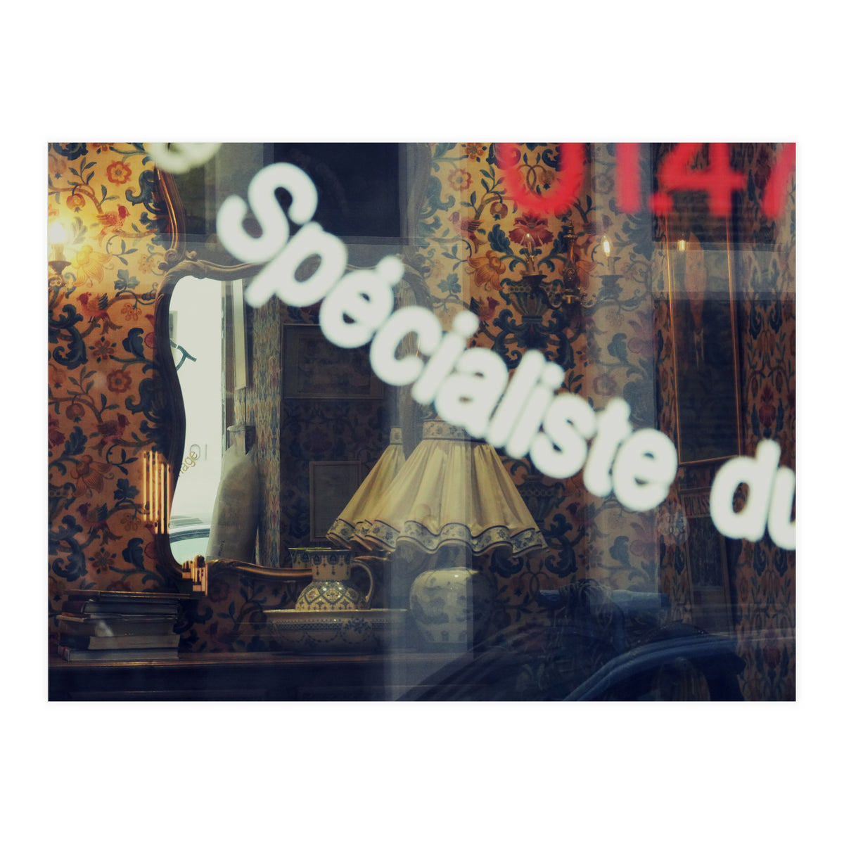 Street Photography - Paris Shop (Print Only)