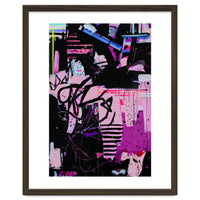 Wild Child Abstract Acrylic Colorful Arthaus Michelle Williams