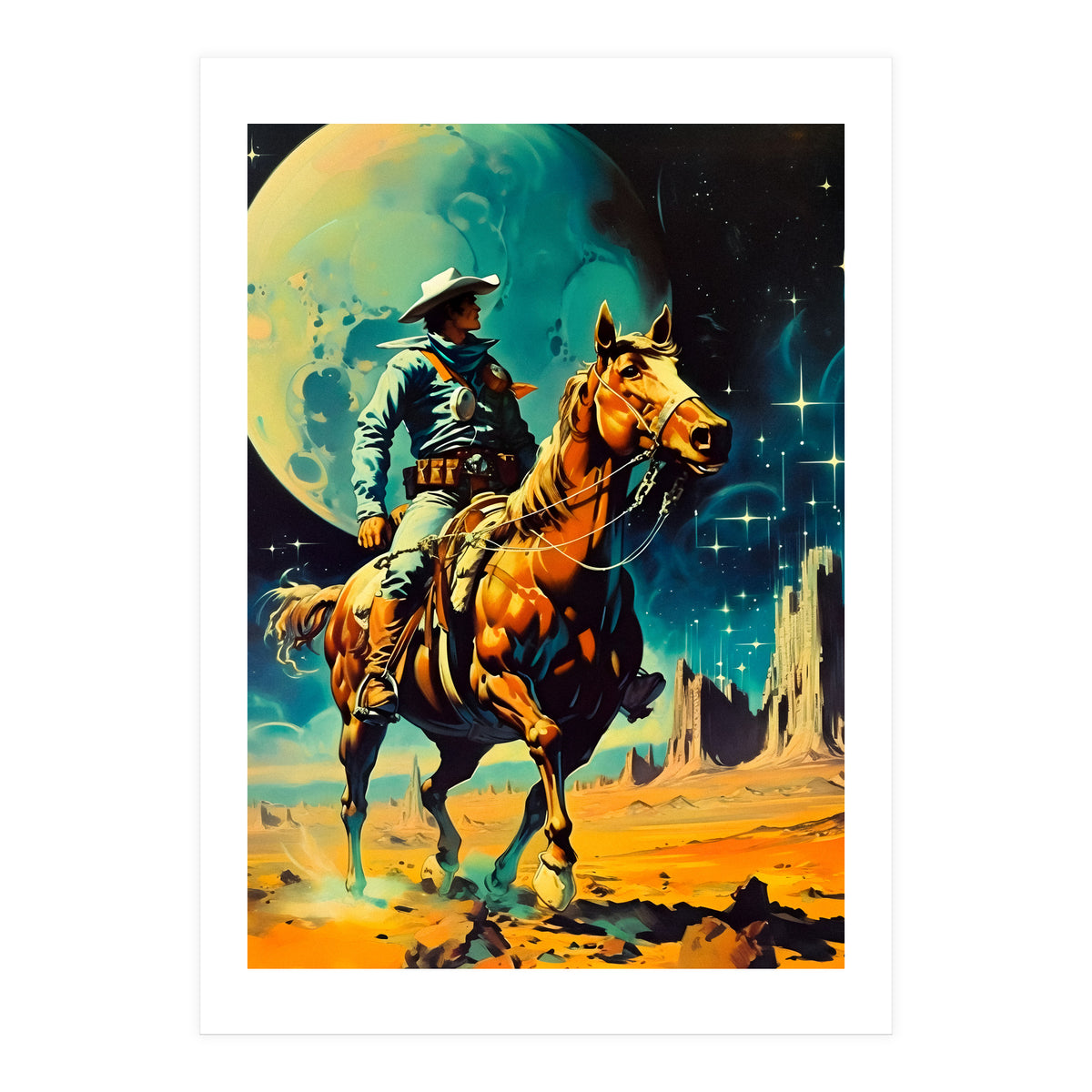 The Space Cowboy (Print Only)