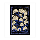 Klimts blooming  black (Print Only) thumbnail