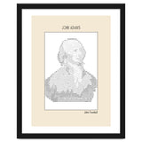 John Adams – John Trumbull (ascii Art) thumbnail