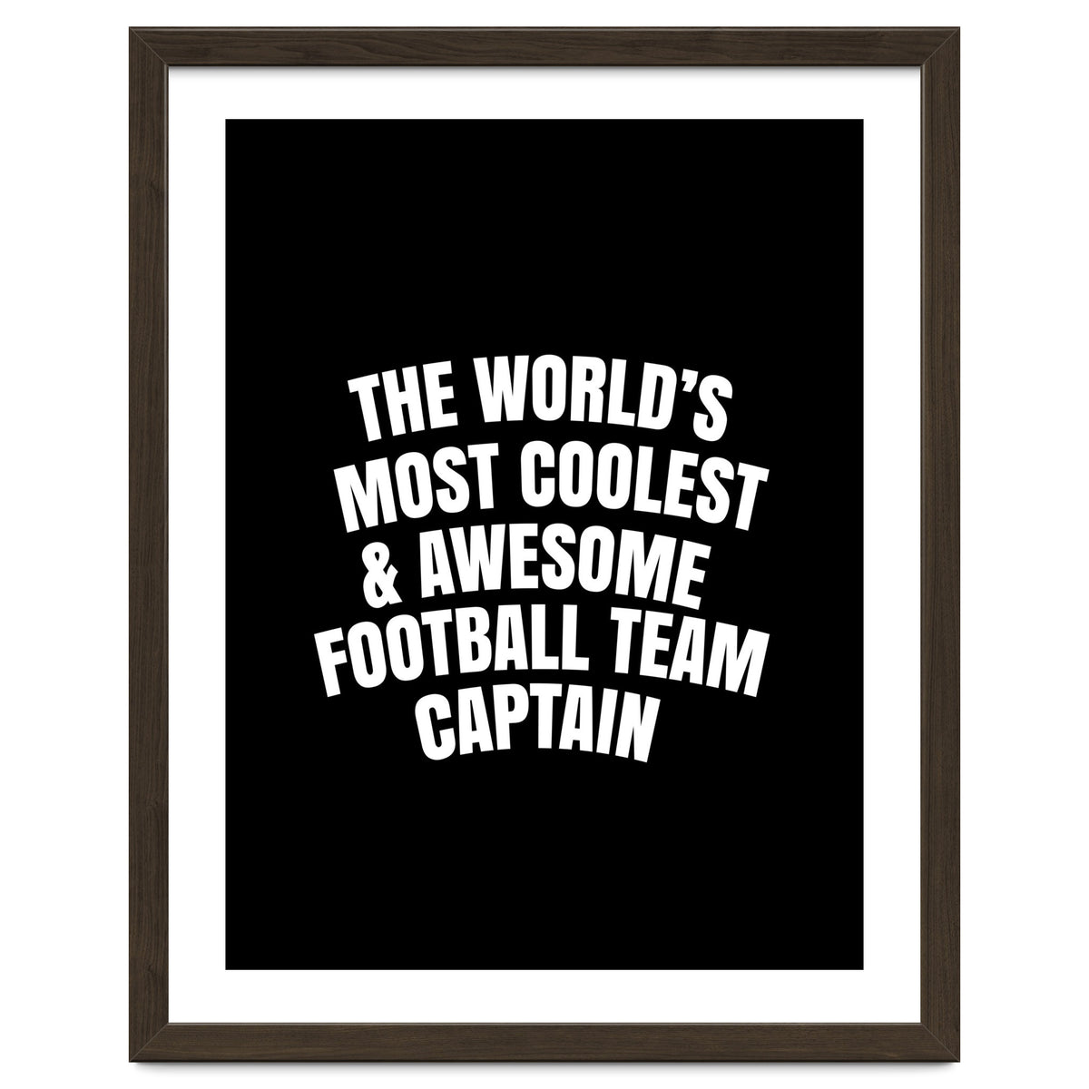 World's most coolest and awesome football team captain