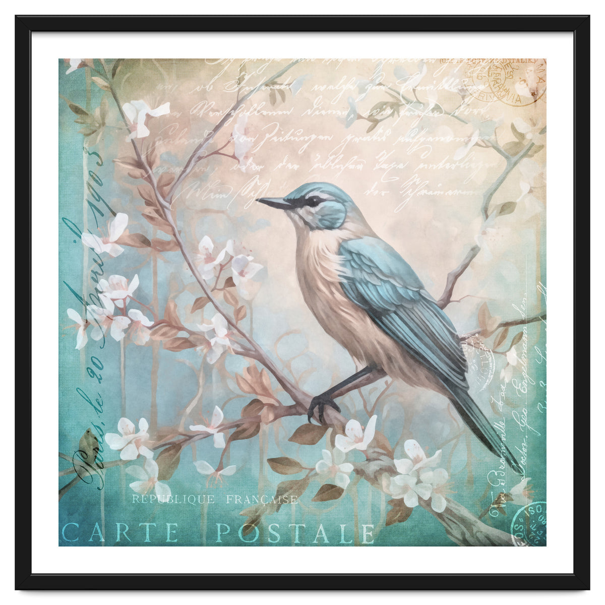 Bird Vintage Nostalgia II