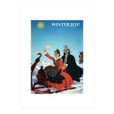 Winter Joy in Switzerland (Print Only) thumbnail