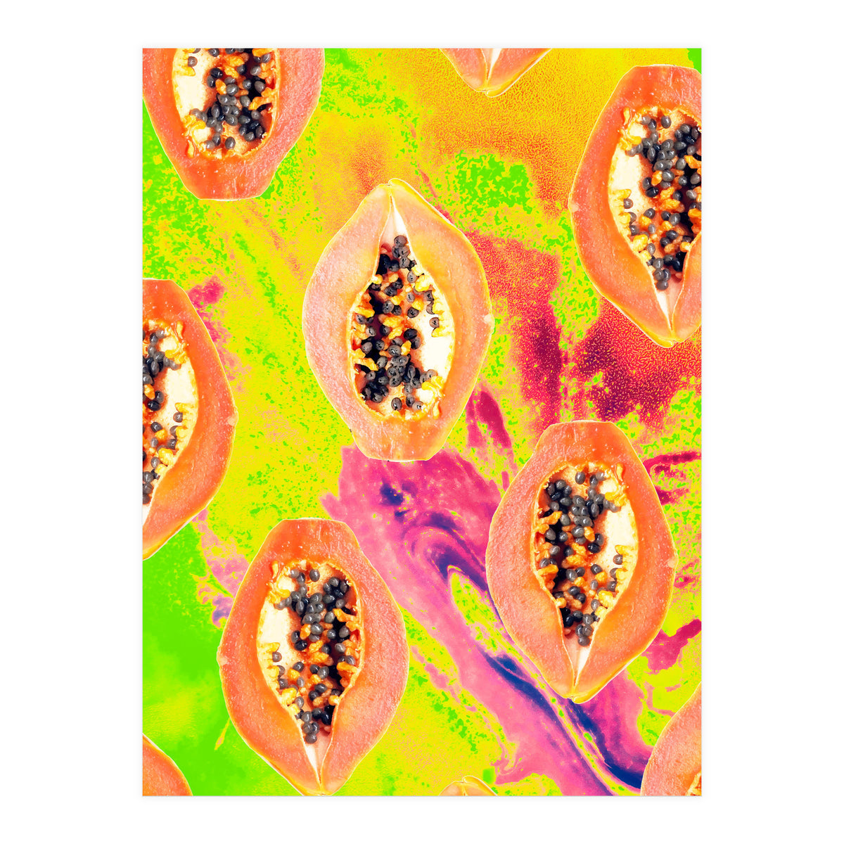 Papaya #society6 #decor #buyart (Print Only)