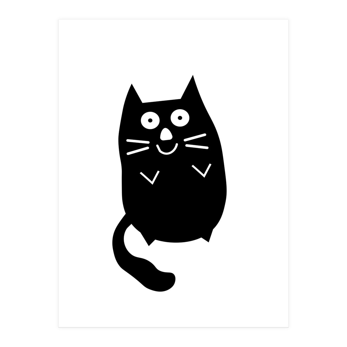 Black Cat (Print Only)