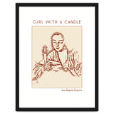 Girl With A Candle – Jean Baptiste Santerre thumbnail