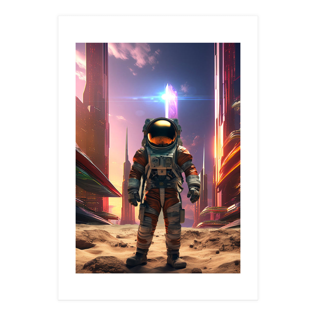 astronaut's final mission (Print Only)