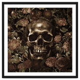 Baroque  Skull And Roses Night Garden thumbnail