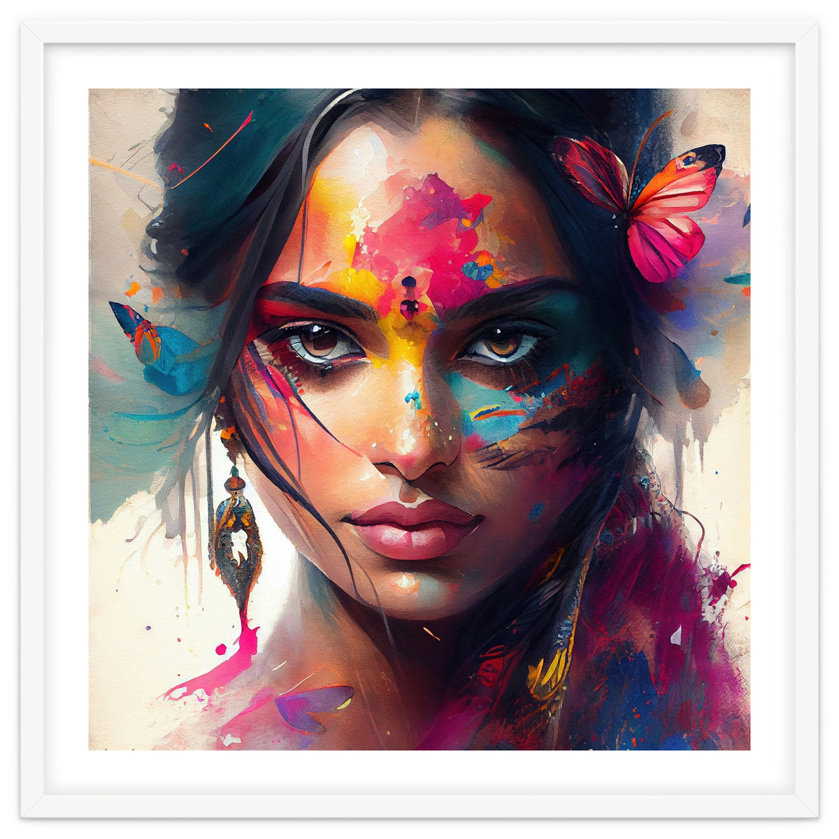 Festival Glow Hindu Portrait