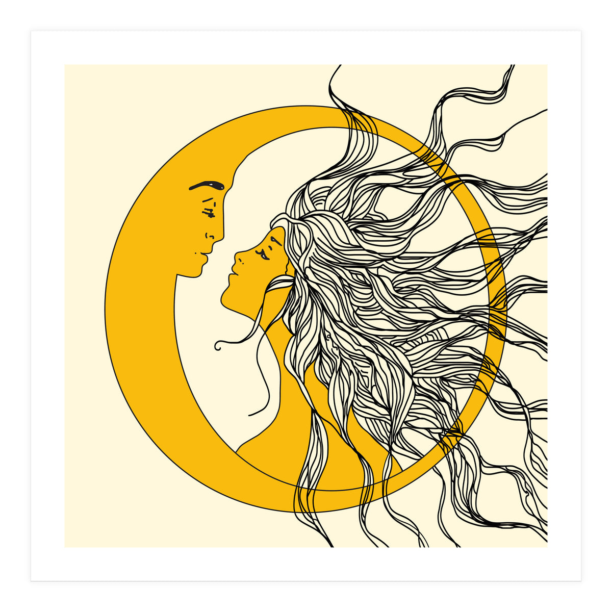 Sun And Moon (Print Only)
