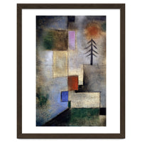 Paul Klee Small Fir Tree Abstract Painting