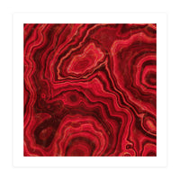 Red Agate Texture 02 (Print Only)