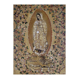 VIRGIN DE GUADALUPE - 1697 - ENCONCHADO PAINTING. JUAN y MIGUEL GONZALEZ PINTORES siglo XVII. (Print Only) thumbnail
