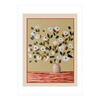White Flowers (Print Only)