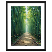 The Emerald Path: A Sun-Drenched Journey