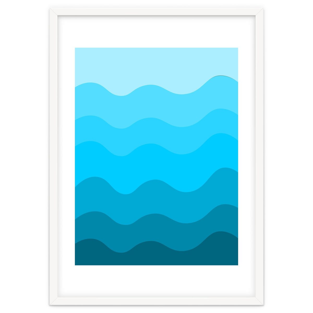 Blue gradient design