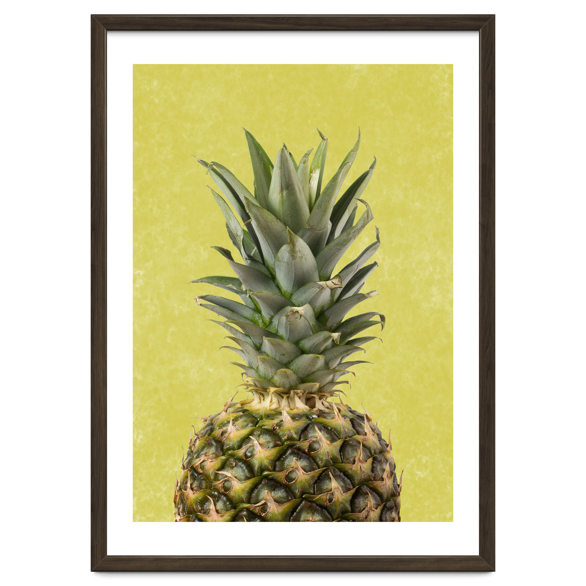 Pineapple Crown, Tropical Summer Fruit Art