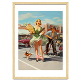 Funny Pin Up Shopping Girl thumbnail