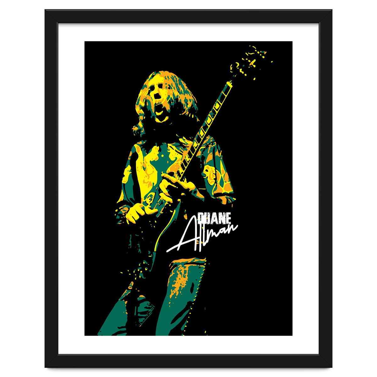 Duane Allman American Rock and Blues Guitarist 2