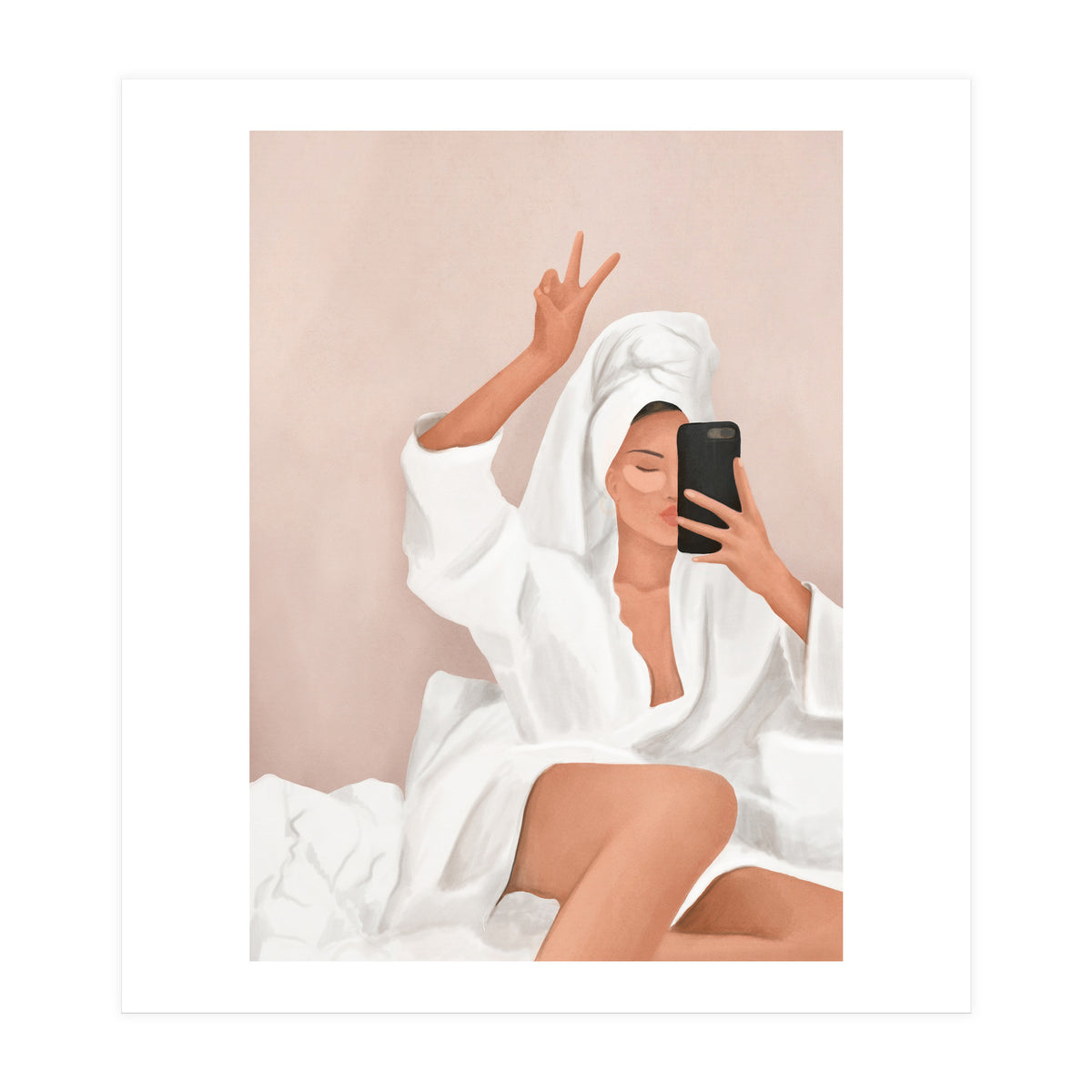 Morning Selfie (Print Only)