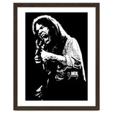 Neil Young Musician Legend in Grayscale 2 thumbnail
