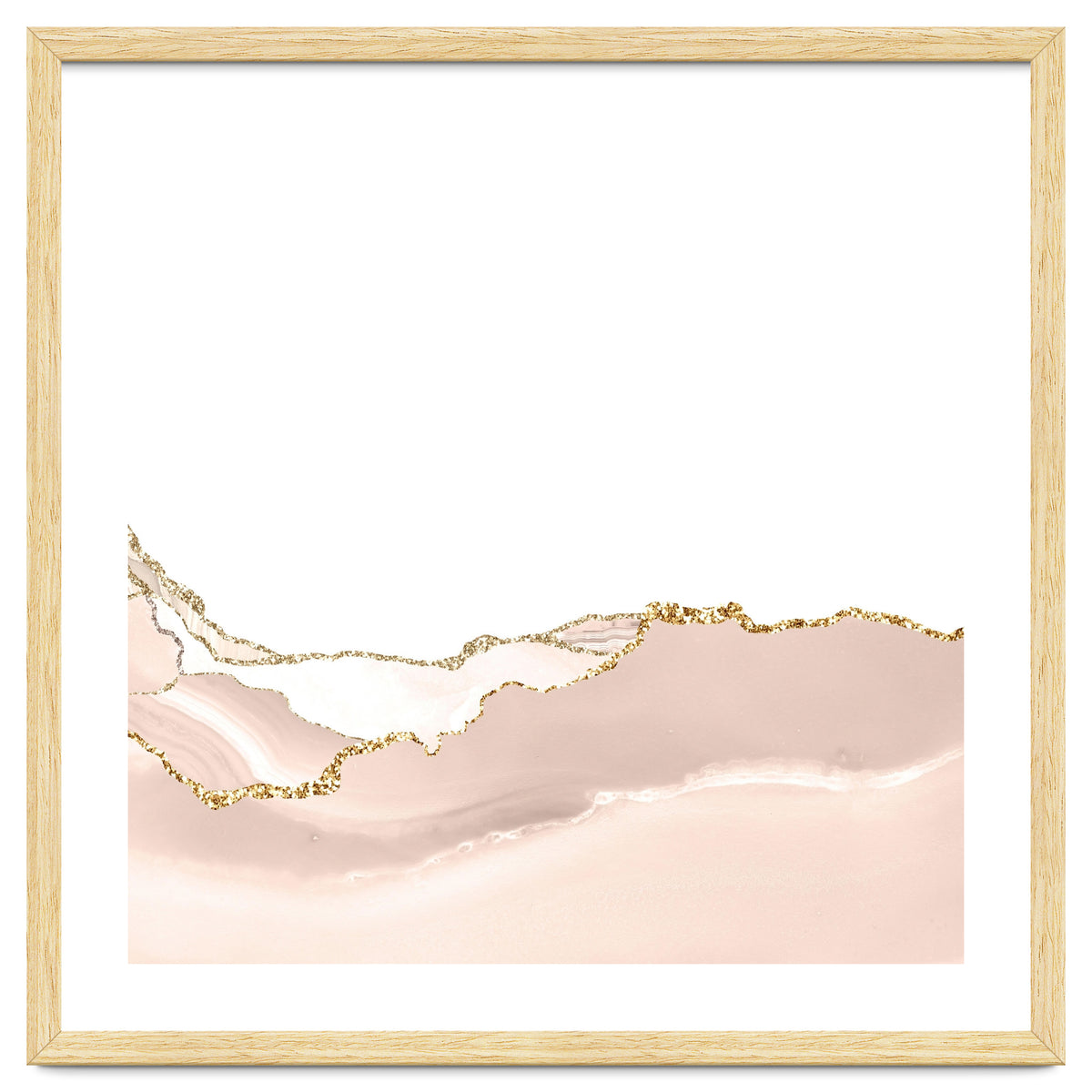 Ivory & Gold Agate Texture 07