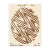 Lady With A Glove – John Robert Dicksee (before 1905) (Print Only) thumbnail