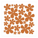 Brown Flowers Pattern (Print Only) thumbnail