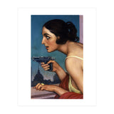 THE WOMAN OF THE GUN 1925-POSTER FOR THE SPANISH UNION OF EXPLOSIVES. (Print Only) thumbnail