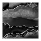 Black & Silver Agate Texture 02  (Print Only) thumbnail