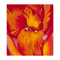 Georgia O’Keeffe – Canna Red and Orange (1926) | Vibrant Modernist Floral Painting in Bold Organic Forms (Print Only)
