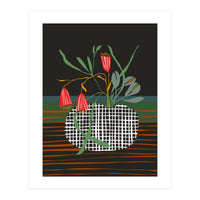 Midcentury vase dark (Print Only)