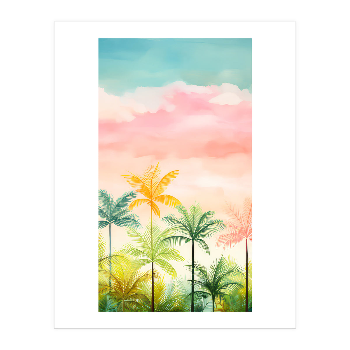 Palm Trees (Print Only)