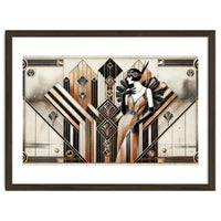 Gatsby Glamour Art Deco Scene