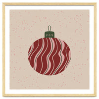 Christmas Globe with swirls