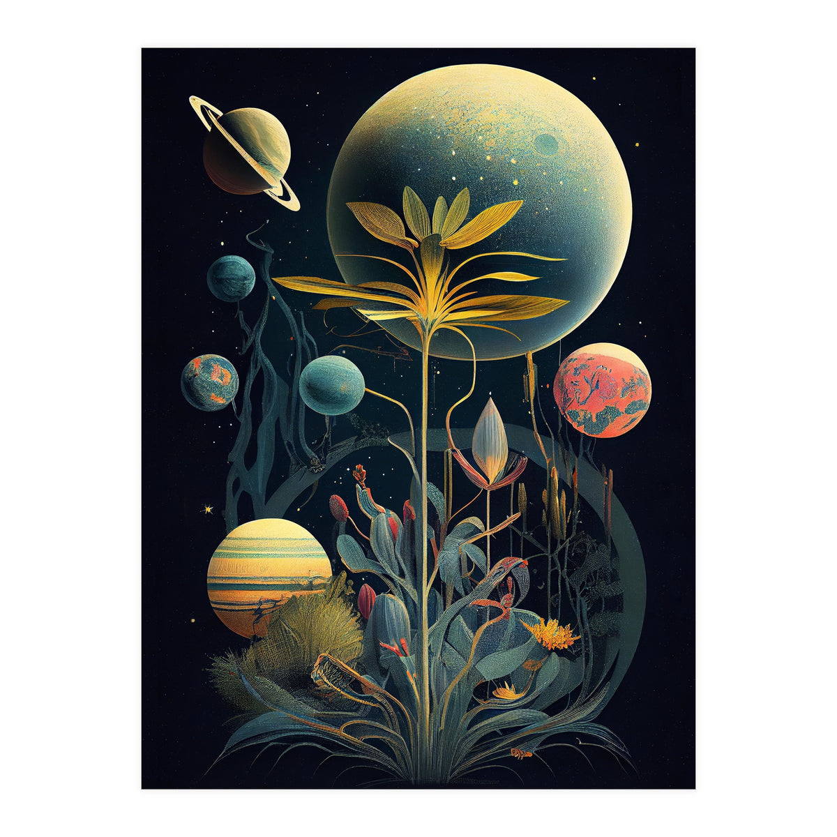 Faraway Botanic Space (Print Only)