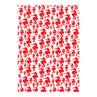 Seahorse pattern  (Print Only)