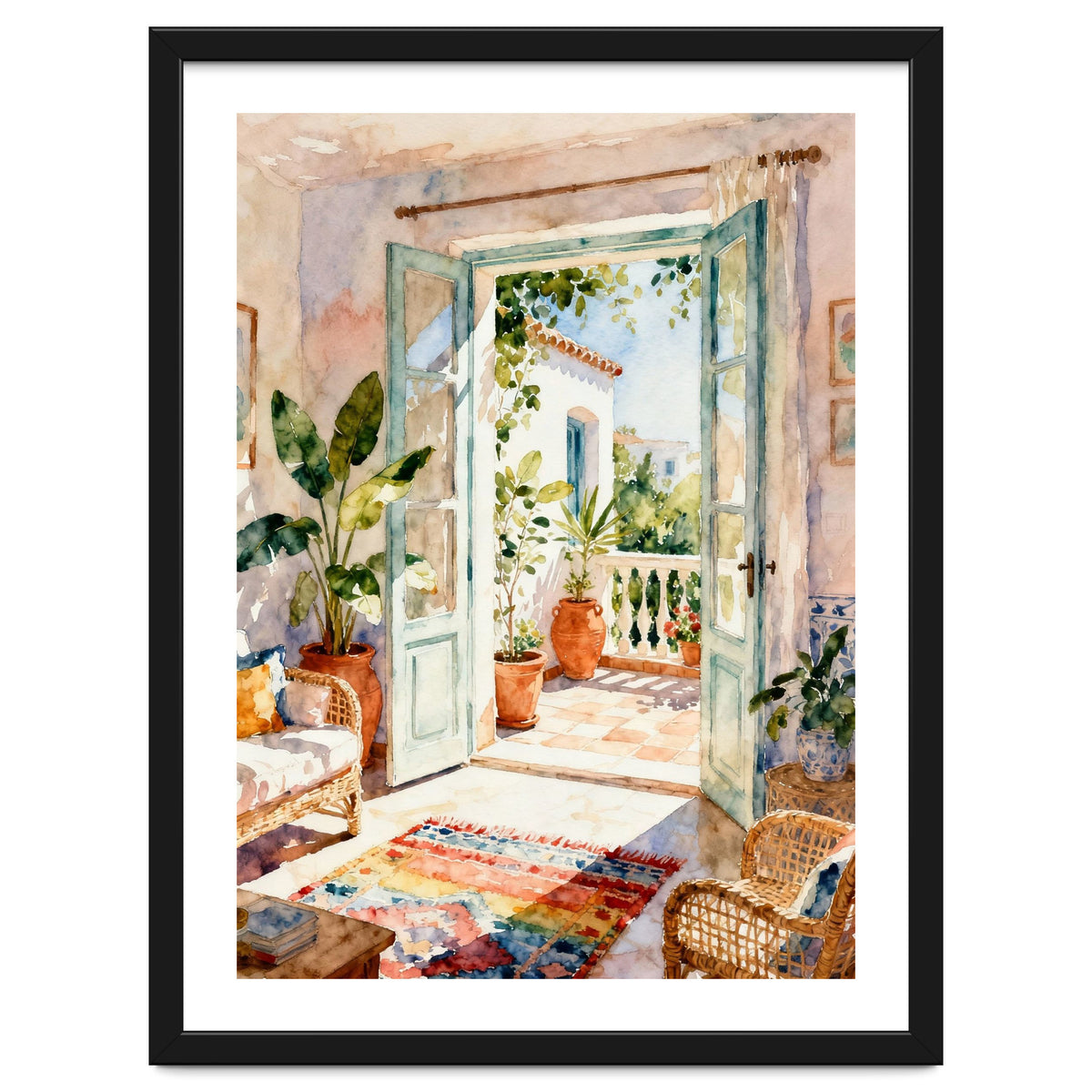 Matisse Inspired Living Room