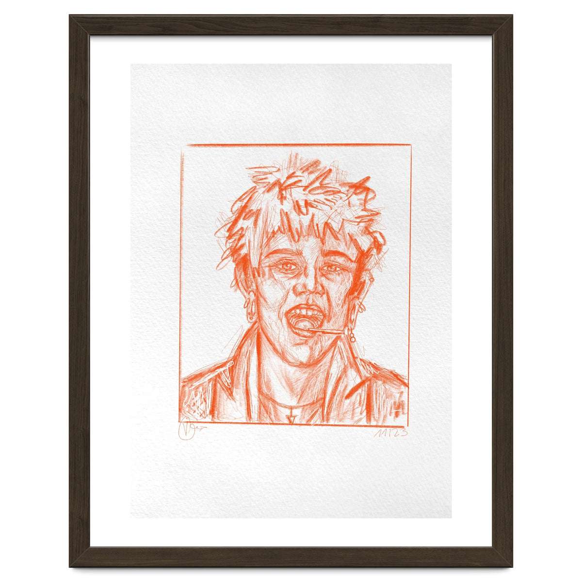 süßsaurer lollipop