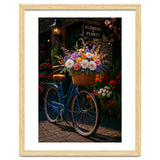 The Aesthetic of a Bicycle at a Flower Shop thumbnail