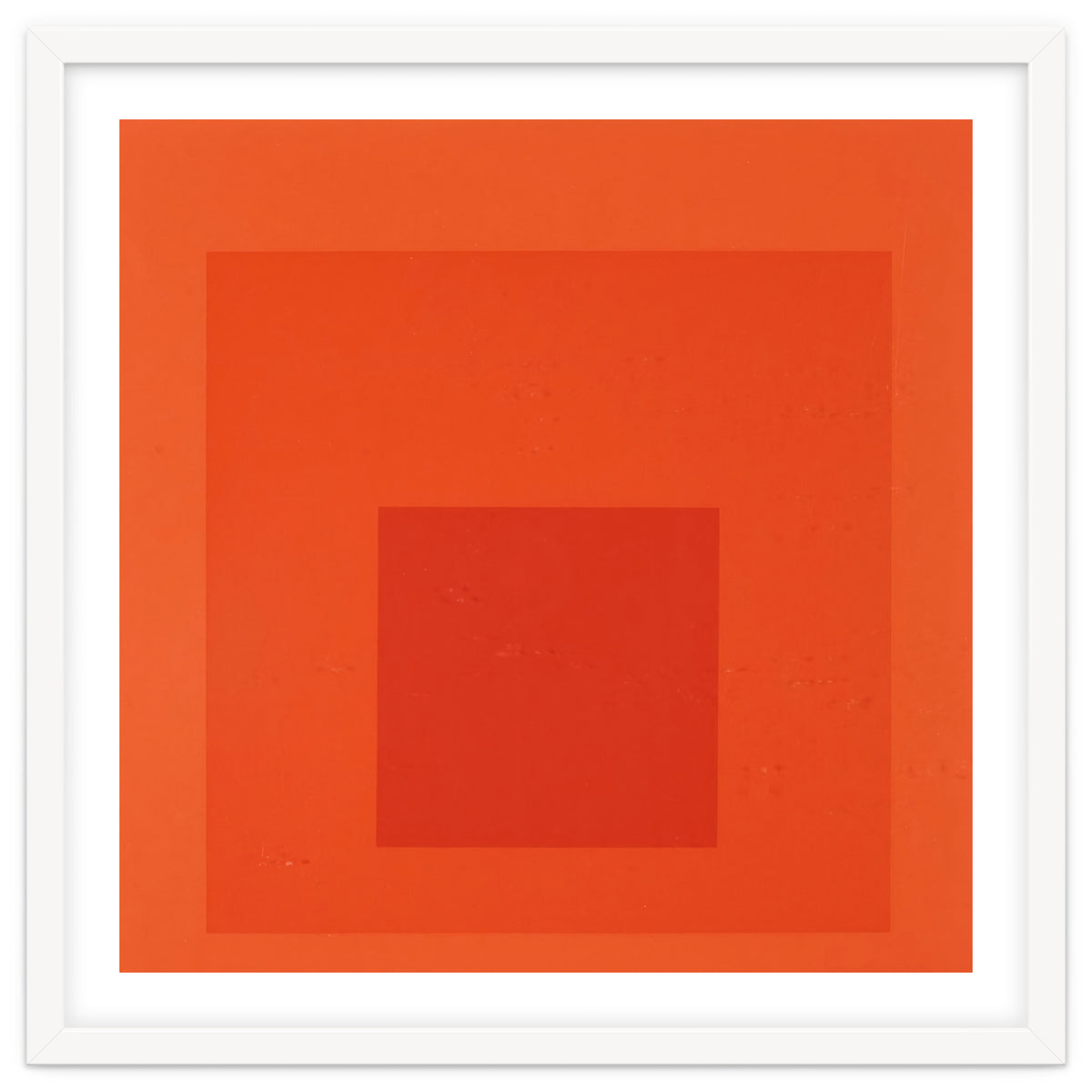 JOSEF ALBERS - HOMAGE TO THE SQUARE RED