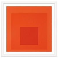 JOSEF ALBERS - HOMAGE TO THE SQUARE RED