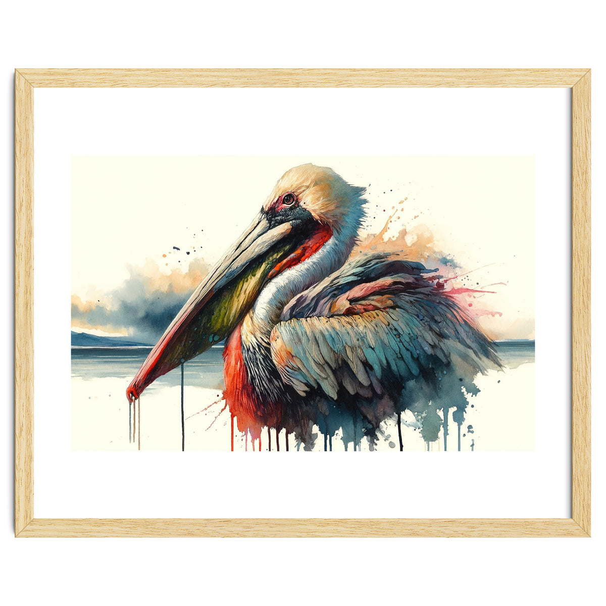 Coastal Pelican Portrait