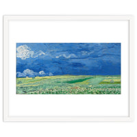 Wheatfield under Thunderclouds. Date: July 1890, Auvers-sur-Oise. Dimensions: 50.4 cm x 101.3 cm,...