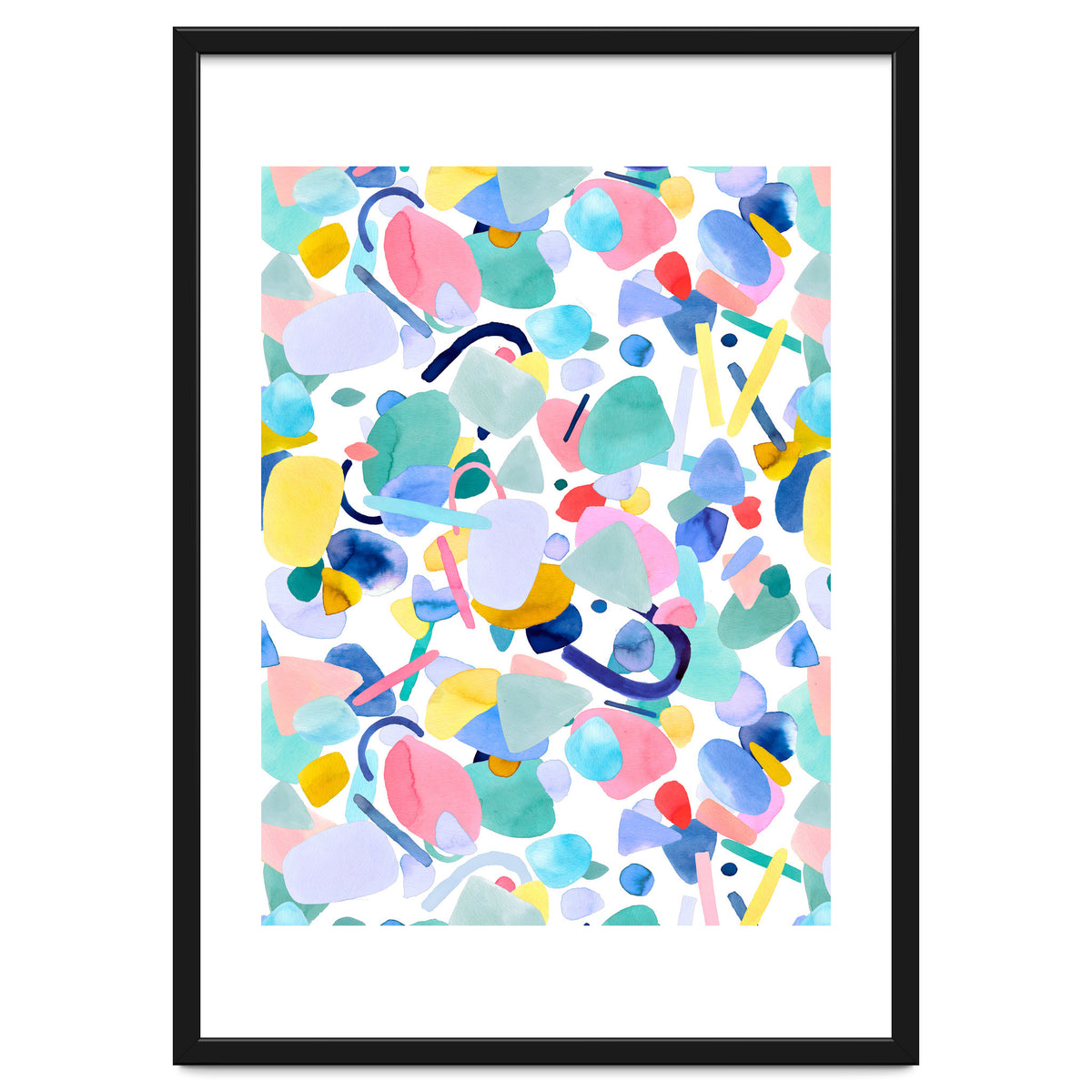 Abstract Geometric Modern Shapes