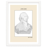 John Adams – John Trumbull (ascii Art) thumbnail