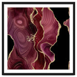 Burgundy & Gold Glitter Agate Texture 01 thumbnail