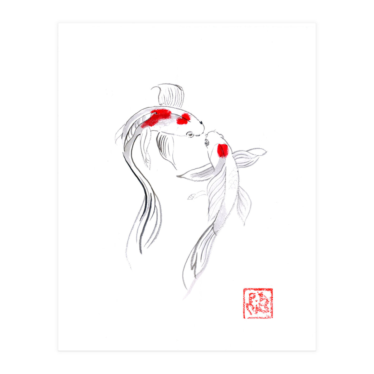 2 Koi (Print Only)