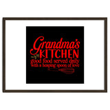 Grandmas Kitchen Good Food Served Daily With A Heaping Spoon Of Love thumbnail
